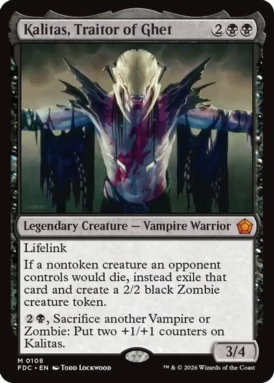 Kalitas, Traitor of Ghet card art