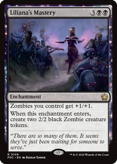 Liliana's Mastery card art