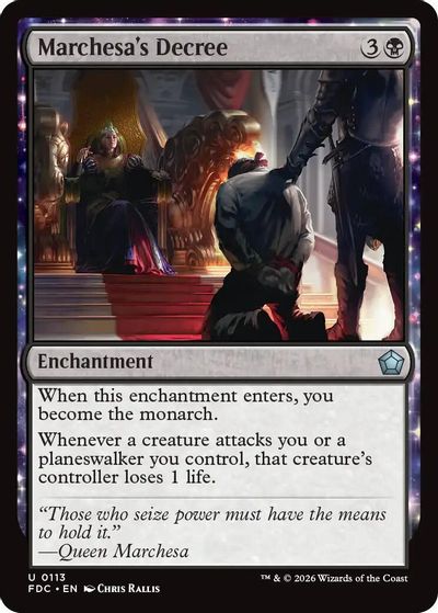 Marchesa's Decree card art