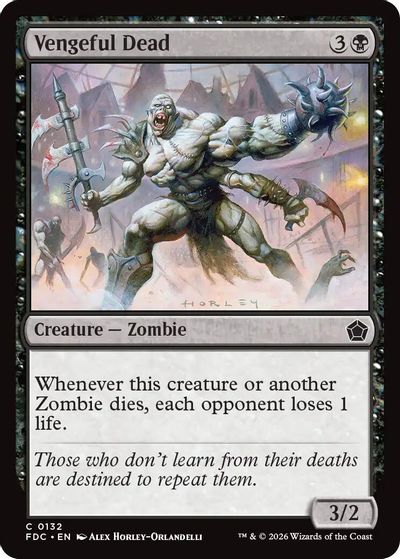 Vengeful Dead card art
