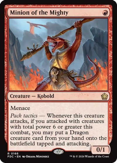 Minion of the Mighty card art
