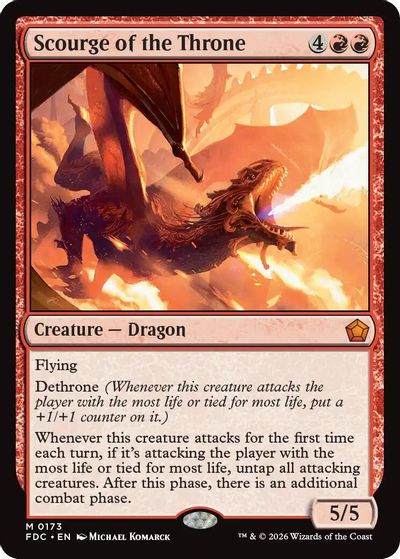 Scourge of the Throne card art
