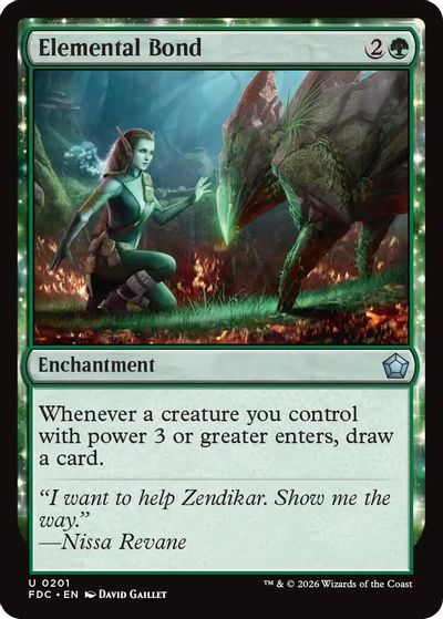 Elemental Bond card art