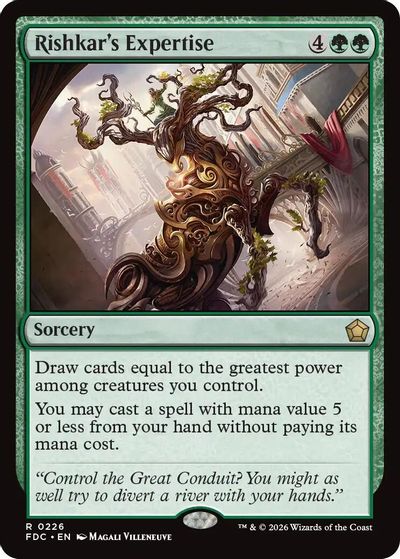Rishkar's Expertise card art