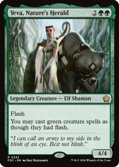 Yeva, Nature's Herald card art