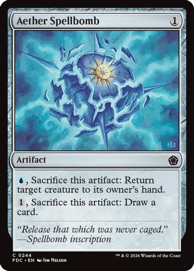 Aether Spellbomb card art