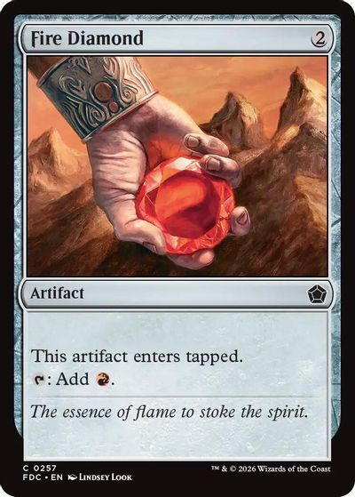 Fire Diamond card art