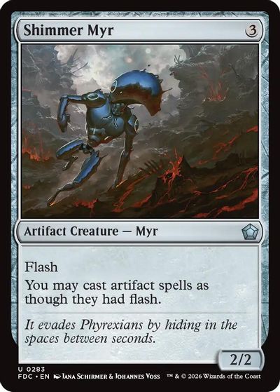 Shimmer Myr card art