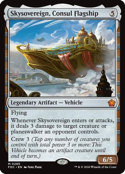 Skysovereign, Consul Flagship card art