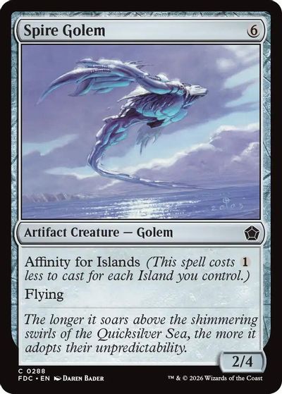 Spire Golem card art