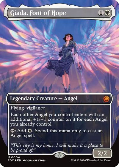 Giada, Font of Hope (Borderless) card art