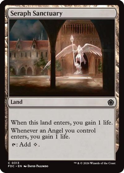 Seraph Sanctuary card art