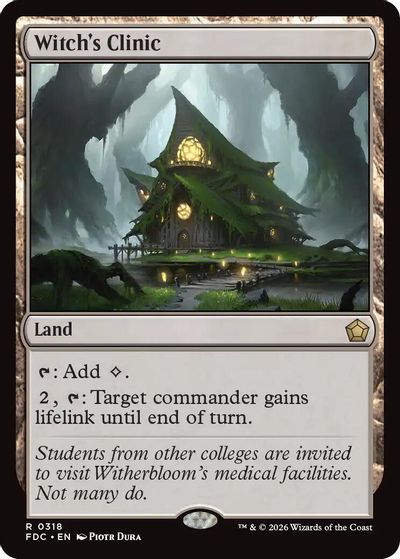 Witch's Clinic card art