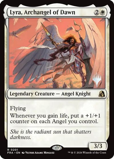 Lyra, Archangel of Dawn card art