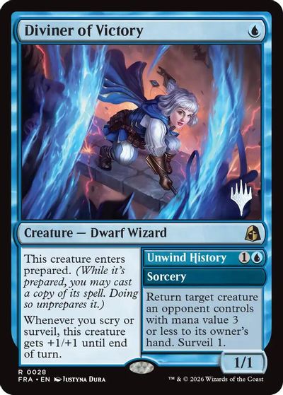 Diviner of Victory card art