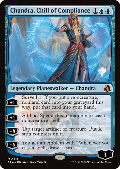 Chandra, Chill of Compliance card art