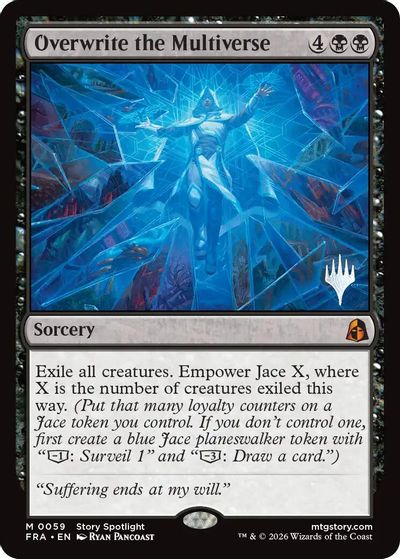 Overwrite the Multiverse card art