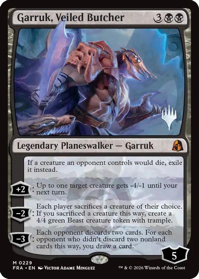 Garruk, Veiled Butcher card art