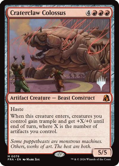 Craterclaw Colossus card art