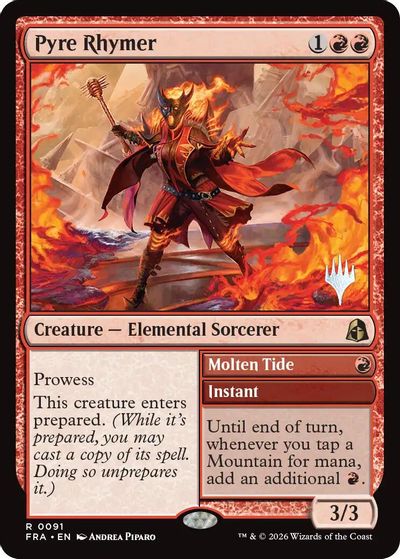 Pyre Rhymer card art