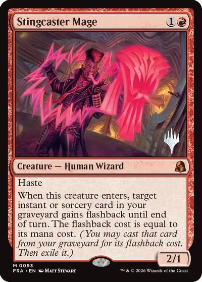 Stingcaster Mage card art