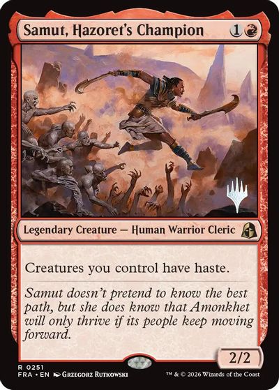 Samut, Hazoret's Champion card art