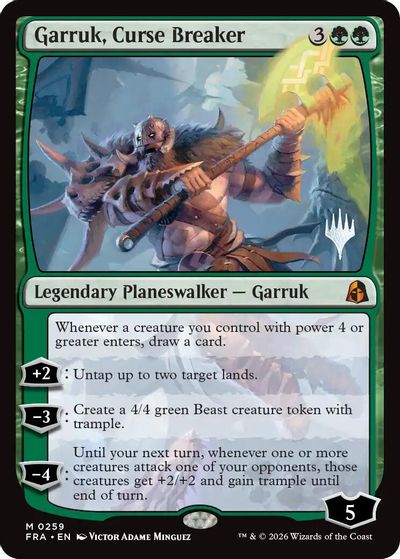 Garruk, Curse Breaker card art