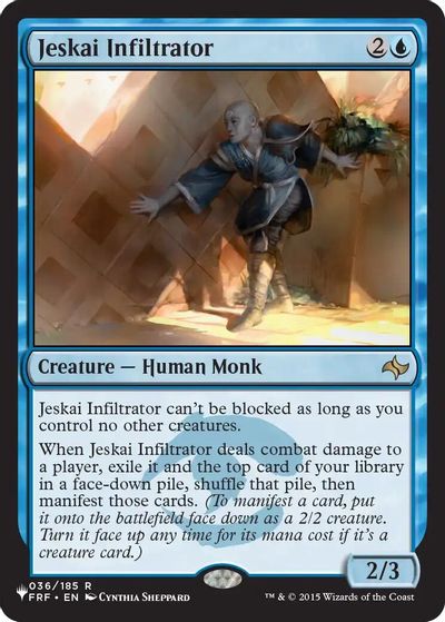 Jeskai Infiltrator card art