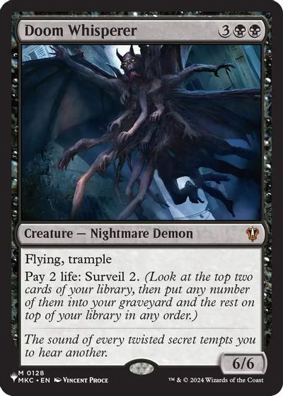 Doom Whisperer card art