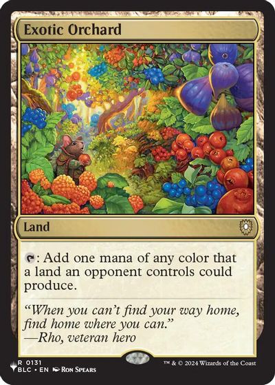 Exotic Orchard card art