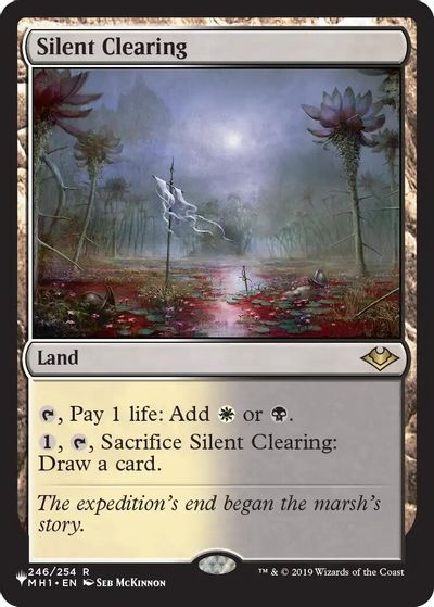 Silent Clearing card art