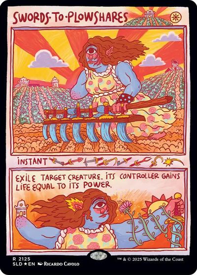 Swords to Plowshares (2125) card art