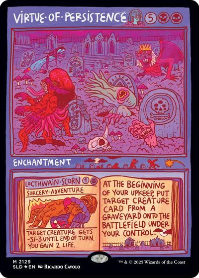 Virtue of Persistence card art