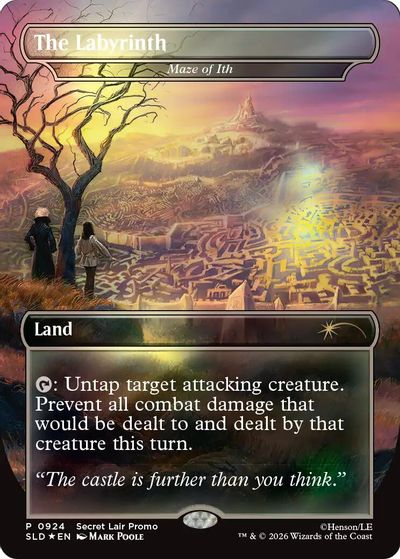 The Labyrinth - Maze of Ith card art