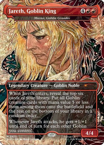 Jareth, Goblin King - Muxus, Goblin Grandee card art