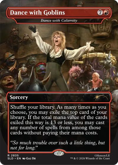 Dance with Goblins - Dance with Calamity card art