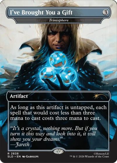 I've Brought You a Gift - Trinisphere card art