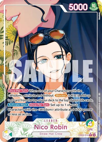 Nico Robin (010) (Alternate Art) card art