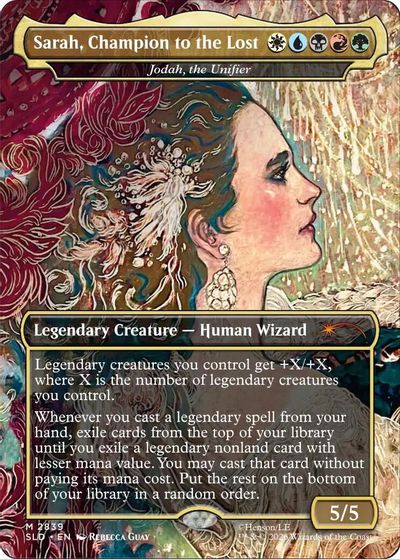 Sarah, Champion to the Lost - Jodah, the Unifier card art