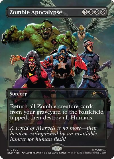 Zombie Apocalypse card art