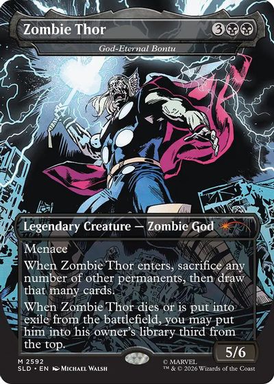 Zombie Thor - God-Eternal Bontu card art