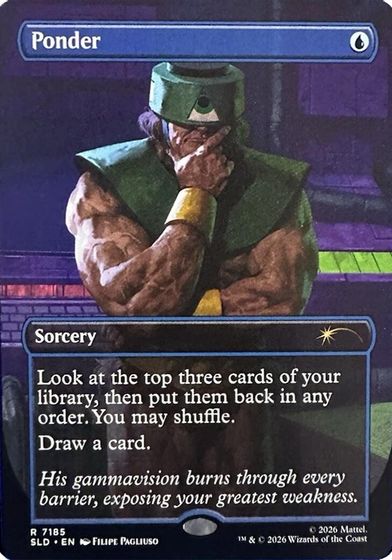 Ponder (7185) card art