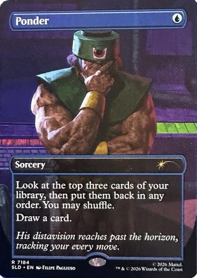 Ponder (7184) card art