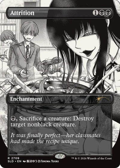 Attrition card art
