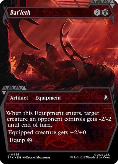 Bat'leth (Showcase) card art