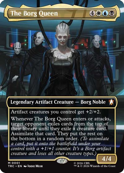 The Borg Queen (Borderless) card art