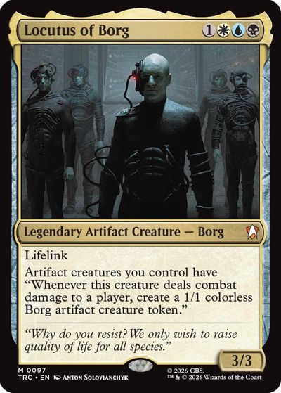Locutus of Borg card art