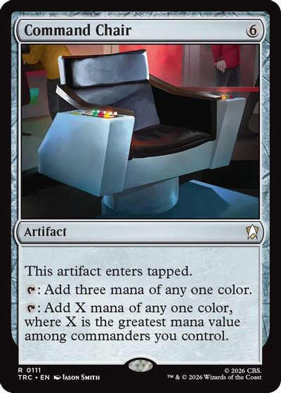 Command Chair card art