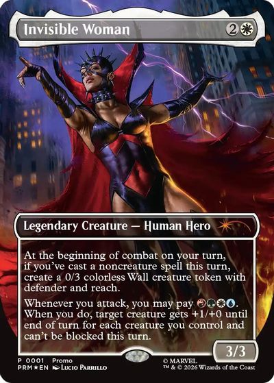 Invisible Woman (Borderless) card art