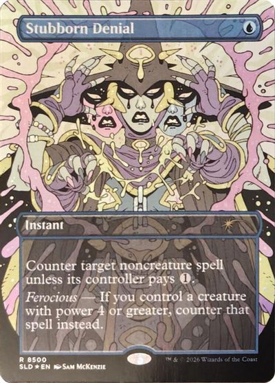 Stubborn Denial card art